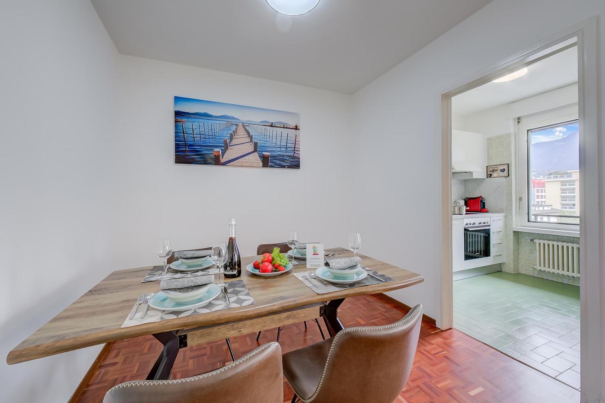 Lido Apartment - Happy Rentals Locarno Buitenkant foto