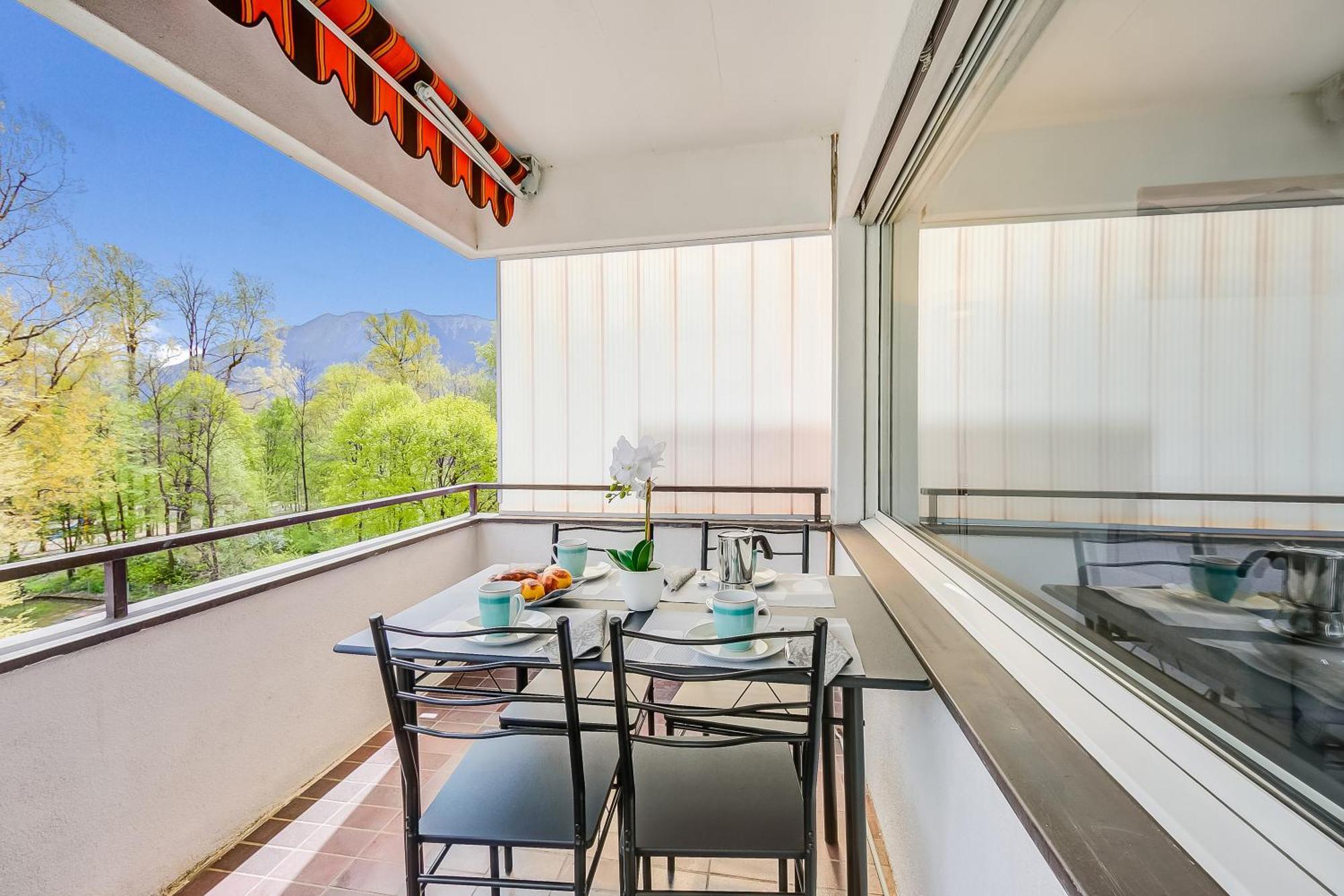Lido Apartment - Happy Rentals Locarno Buitenkant foto