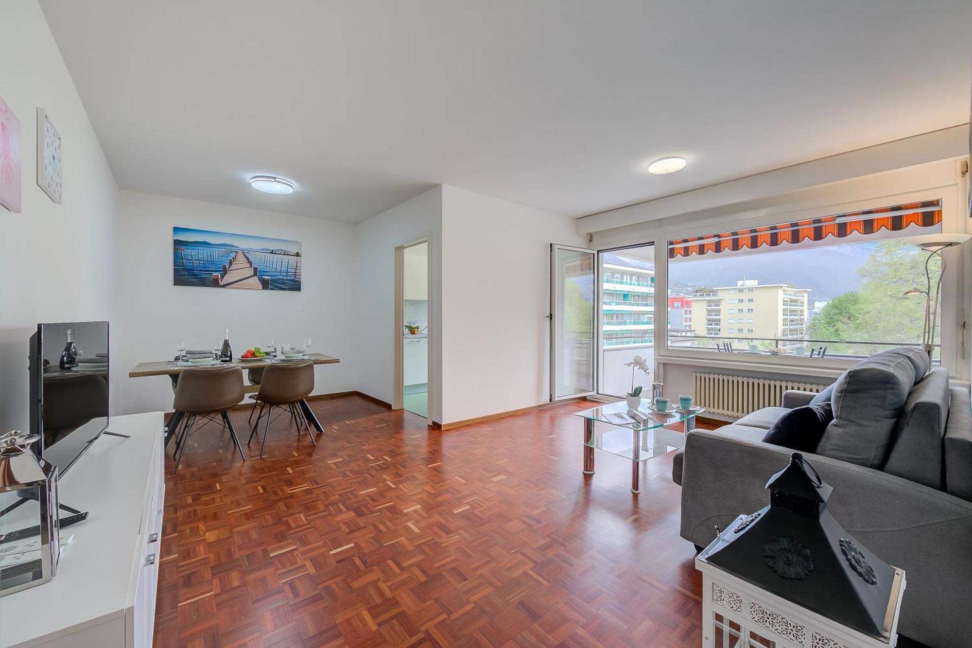 Lido Apartment - Happy Rentals Locarno Buitenkant foto